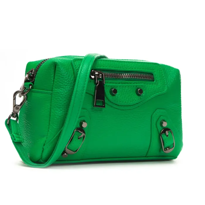 Сумка Женская Клатч кожа ALEX RAI 60072 l.green