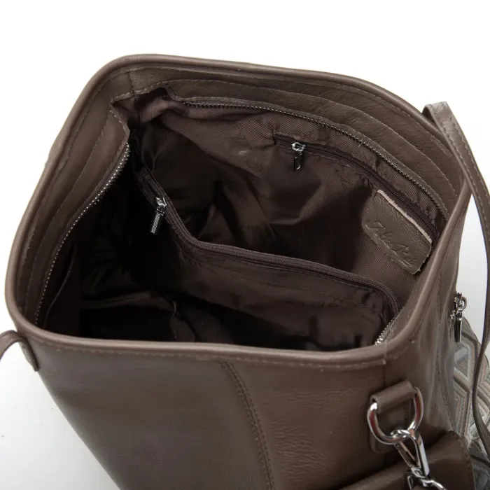 Сумка Женская Классическая кожа ALEX RAI 91008-9 khaki