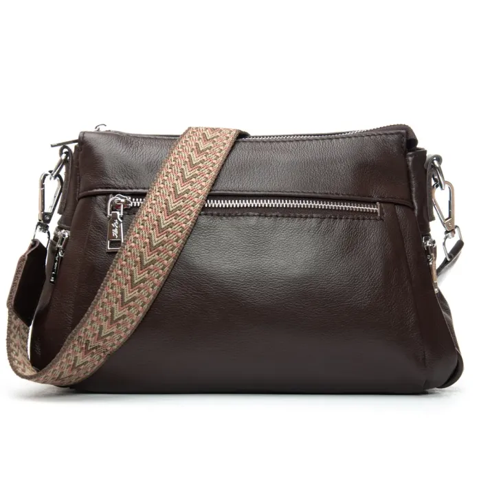 Сумка Женская Классическая кожа ALEX RAI 2048-9 brown