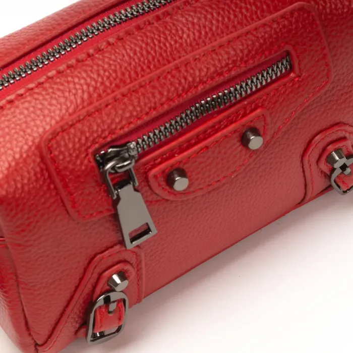 Сумка Женская Клатч кожа ALEX RAI 60072 red