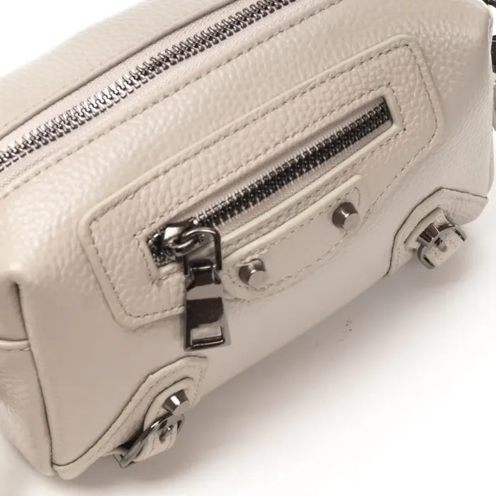 Сумка Женская Клатч кожа ALEX RAI 60072 pale grey