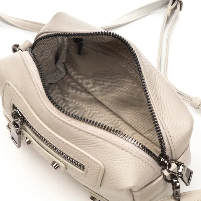 Сумка Женская Клатч кожа ALEX RAI 60072 pale grey