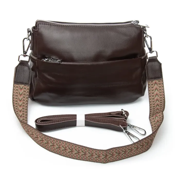 Сумка Женская Классическая кожа ALEX RAI 2048-9 brown