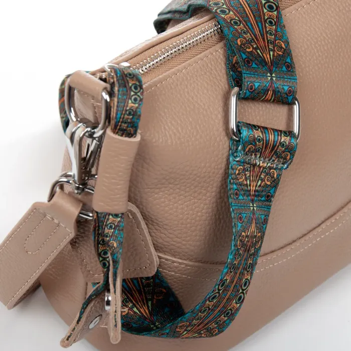 Сумка Класична шкіра ALEX RAI 8907-9 grey