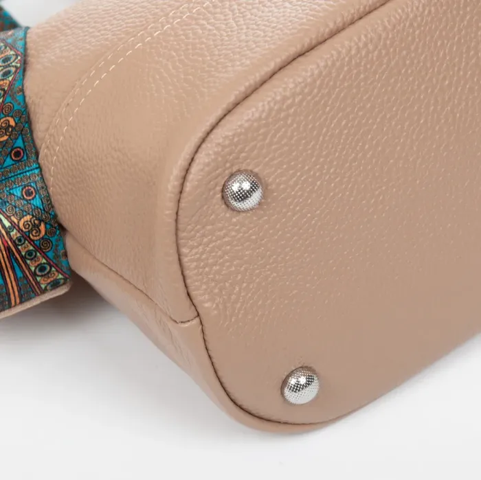 Сумка Класична шкіра ALEX RAI 8907-9 grey