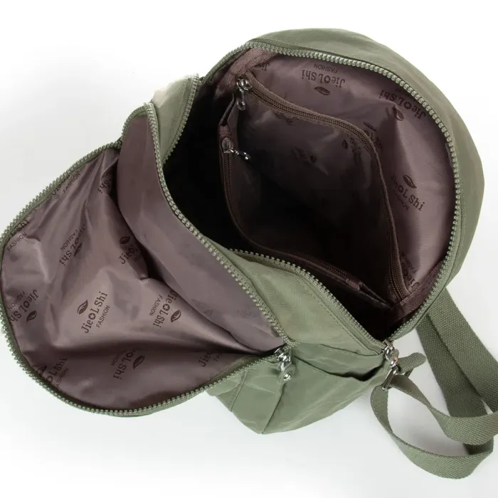 Сумка Женская Текстиль полиамид Jielshi 5293 d.green
