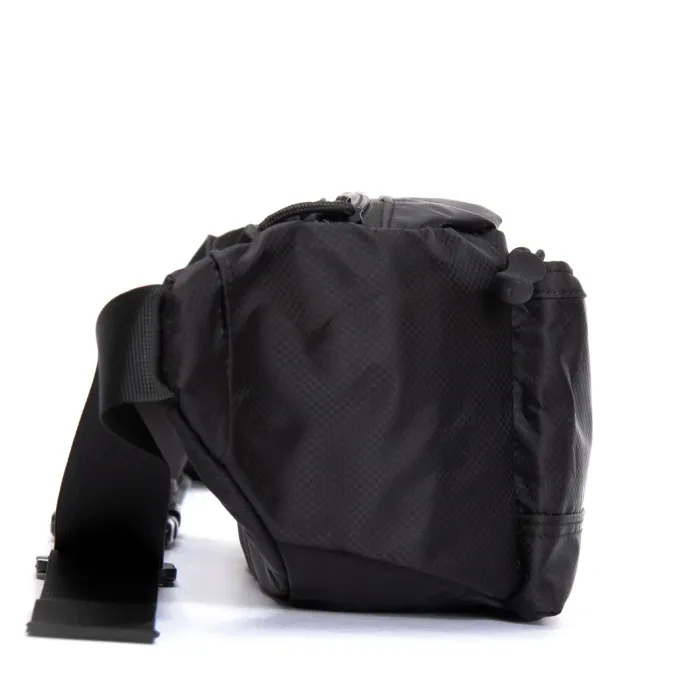 Сумка Мужская пояс-бананка нейлон Lanpad 61027 black