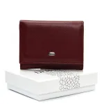 Кошелек Bright Женский кожа DR. BOND WS-6 wine red