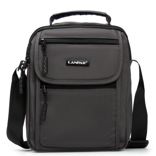 Сумка Мужская Планшет нейлон Lanpad A0937 gray