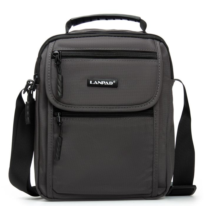 Сумка Мужская Планшет нейлон Lanpad A0937 gray