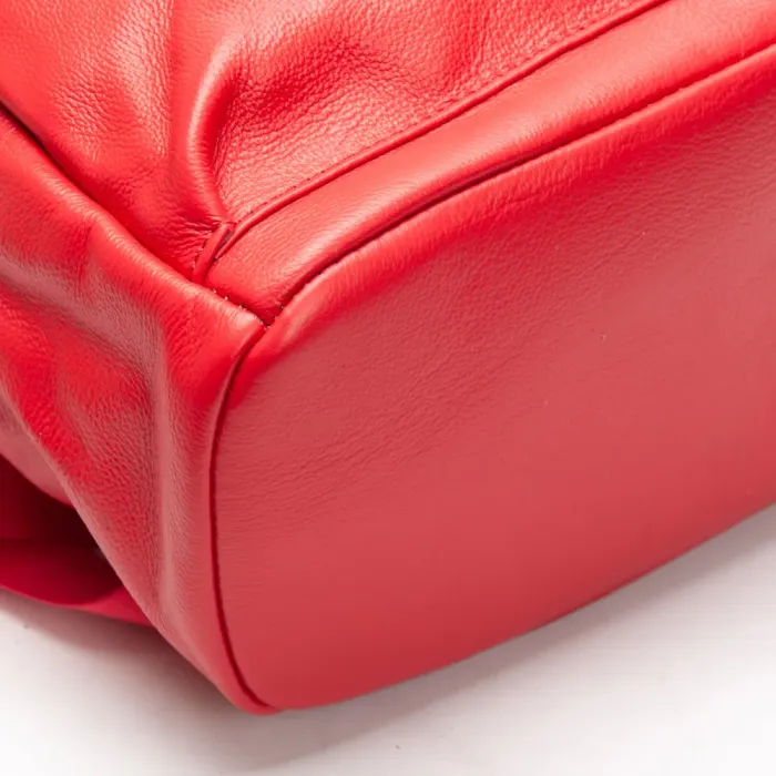 Сумка Женская Рюкзак кожа ALEX RAI 8635-9 red