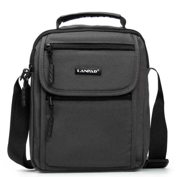 Сумка Мужская Планшет нейлон Lanpad A0937 gray
