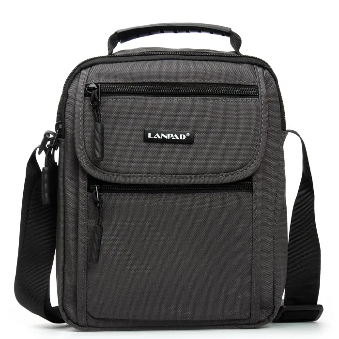 Сумка Мужская Планшет нейлон Lanpad A0937 gray