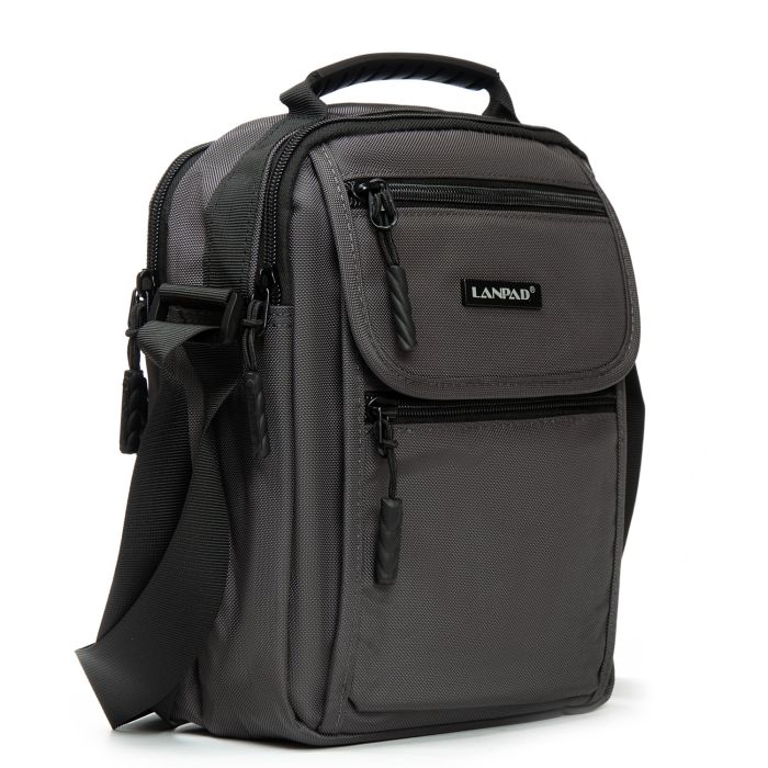Сумка Мужская Планшет нейлон Lanpad A0937 gray