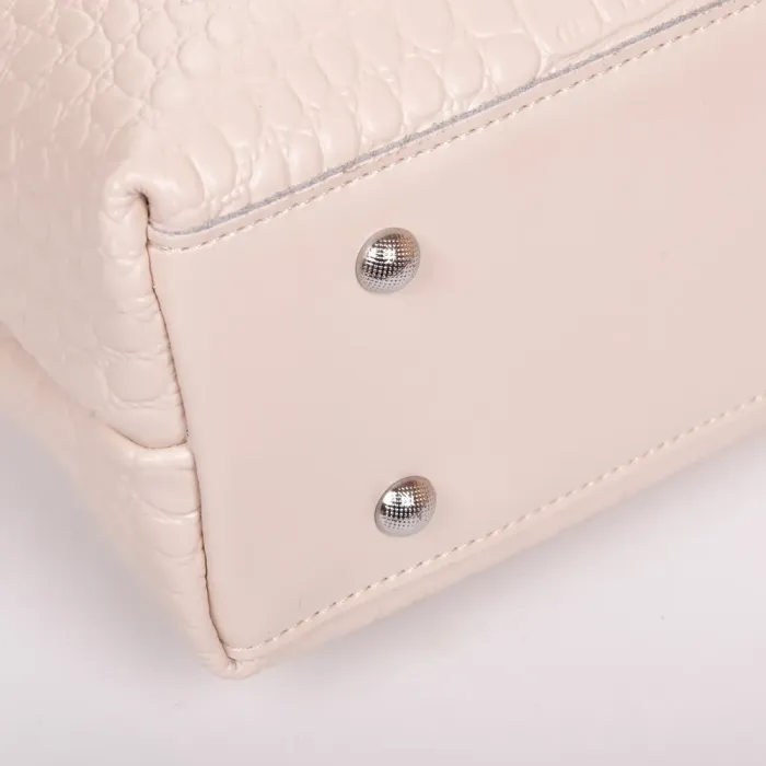 Сумка Женская Классическая кожа ALEX RAI 8640 beige