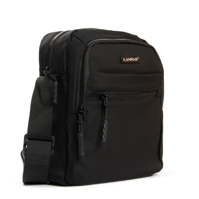 Сумка Мужская Планшет нейлон Lanpad 65370 black бол