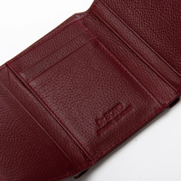 Кошелек Bright Женский кожа DR. BOND WS-6 wine red