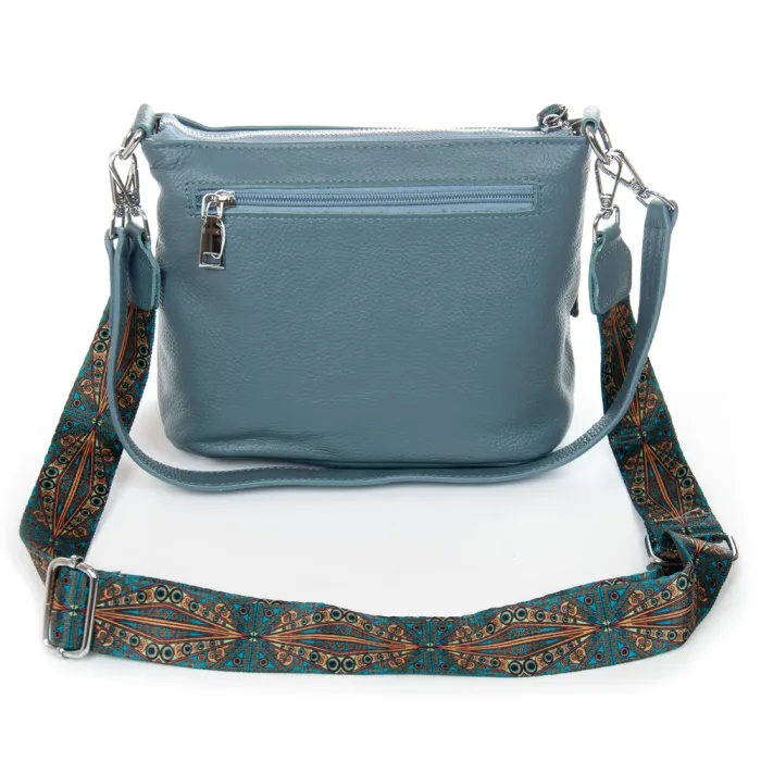 Сумка Женская Классическая кожа ALEX RAI 99120 l.blue