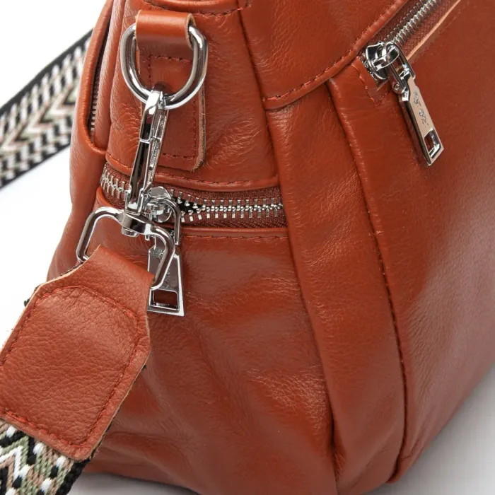 Сумка Женская Классическая кожа ALEX RAI 2048-9 camel