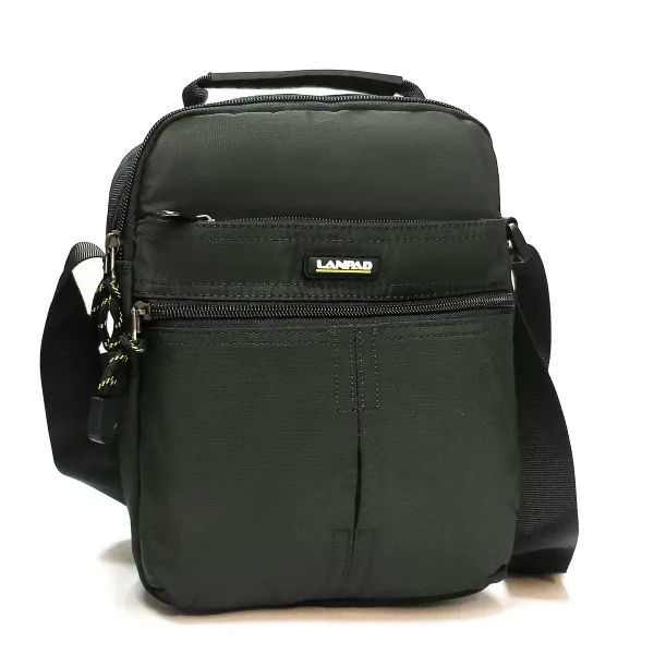 Сумка чоловіча Планшет нейлон Lanpad 3788 green