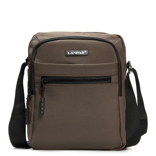 Сумка Мужская Планшет нейлон Lanpad 65370 brown бол