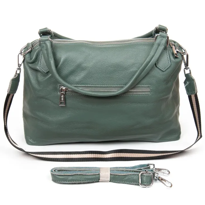 Сумка Женская Классическая кожа ALEX RAI 8916-9 green