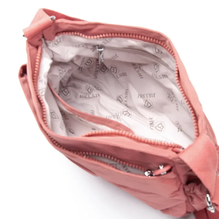 Сумка Женская Текстиль полиамид Jielshi H6-31 pink