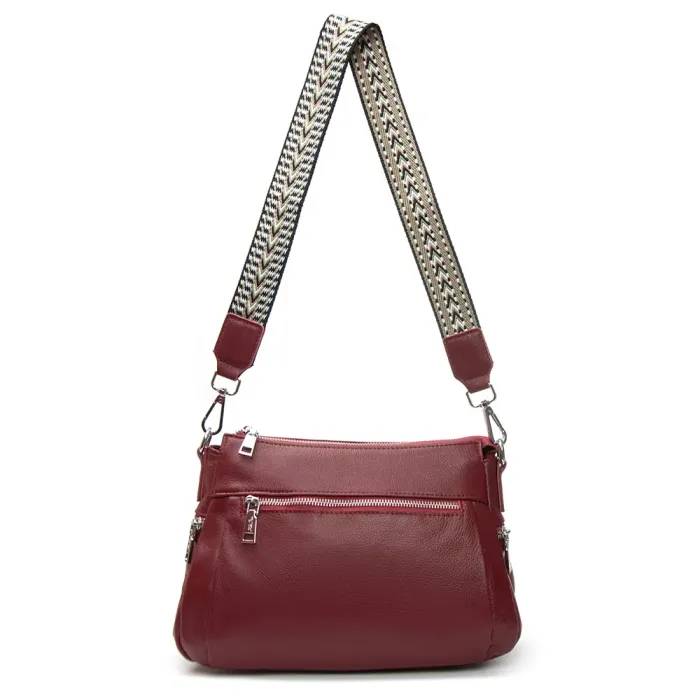 Сумка Женская Классическая кожа ALEX RAI 2048-9 red