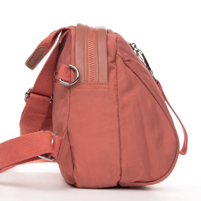 Сумка Женская Текстиль рюкзак полиамид Jielshi 525-02 pink