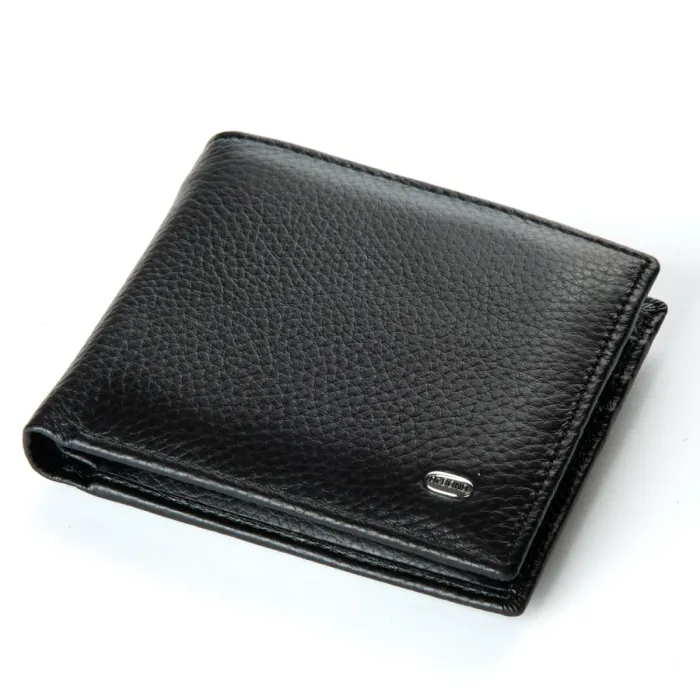 Кошелек Classic Мужской кожа DR. BOND MS-44B black