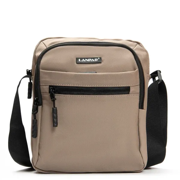 Сумка Мужская Планшет нейлон Lanpad 65370 khaki бол