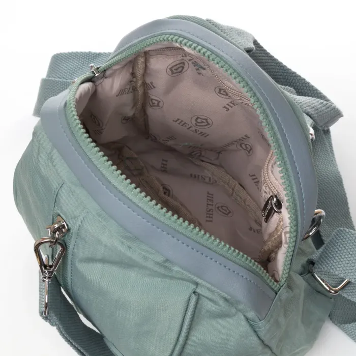 Сумка Женская Текстиль рюкзак полиамид Jielshi 525-02 b.blue