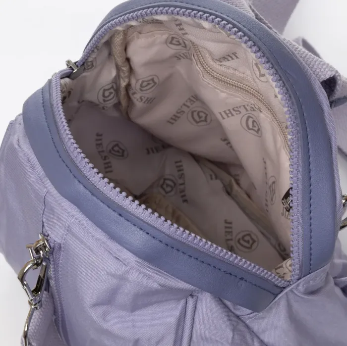 Сумка Женская Текстиль рюкзак полиамид Jielshi 525-02 l.purple