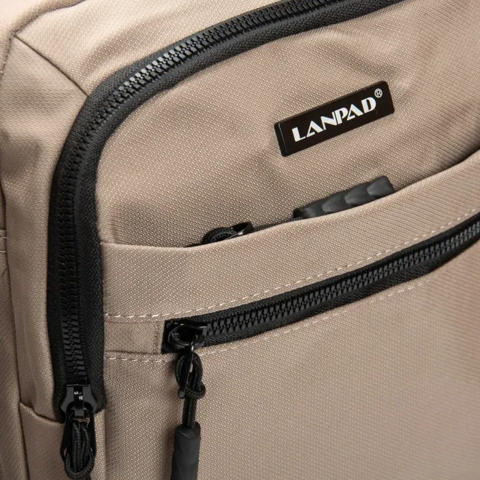 Сумка Мужская Планшет нейлон Lanpad 65370 khaki бол