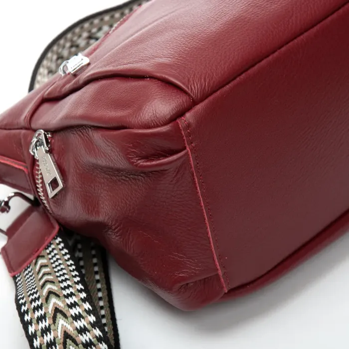 Сумка Женская Классическая кожа ALEX RAI 2048-9 red