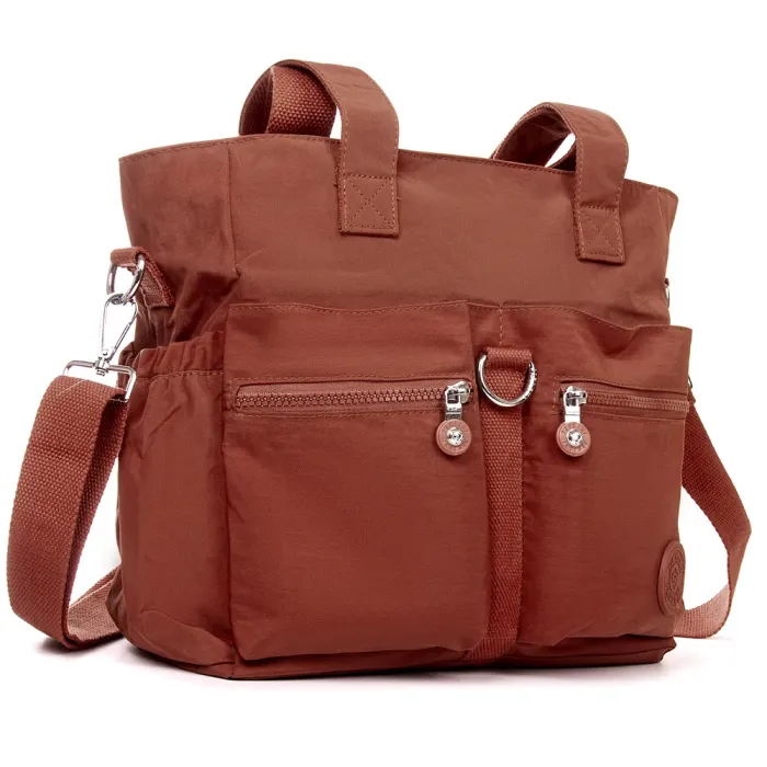 Сумка Женская Текстиль полиамид Jielshi 3755 d.orange