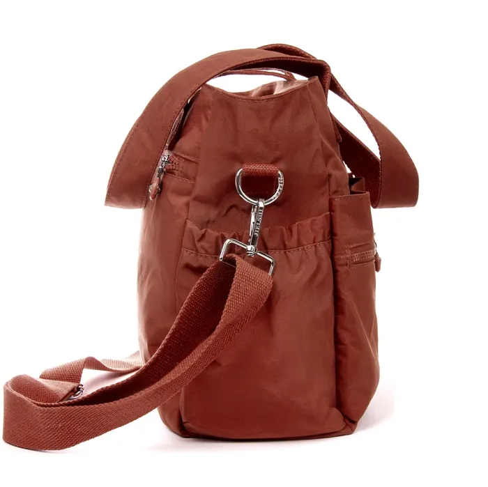 Сумка чоловіча на плече нейлон Lanpad 82032 green