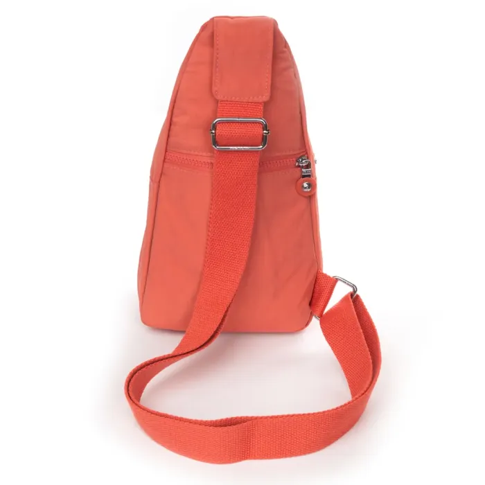Сумка Женская Текстиль бананка полиамид Jielshi AK-011 orange