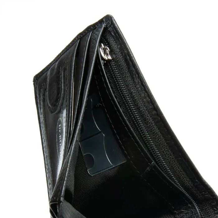 Кошелек Classic Мужской кожа DR. BOND MS-44B black
