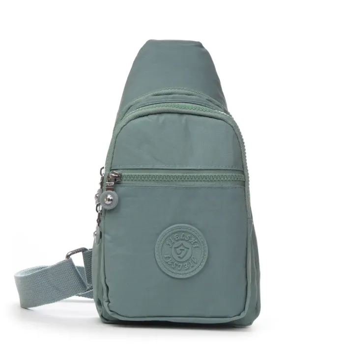 Сумка Женская Текстиль бананка полиамид Jielshi AK-011 b.blue