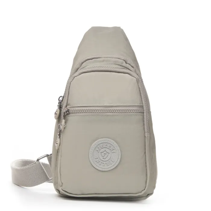 Сумка Женская Текстиль бананка полиамид Jielshi AK-011 beige