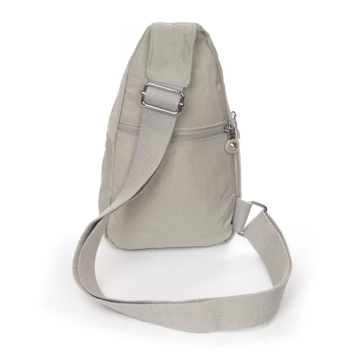 Сумка Женская Текстиль бананка полиамид Jielshi AK-011 beige