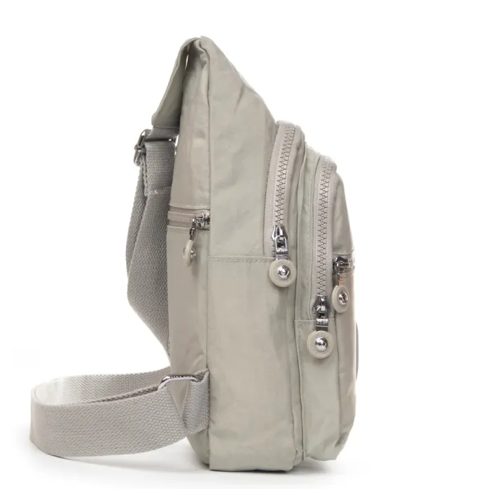 Сумка Женская Текстиль бананка полиамид Jielshi AK-011 beige