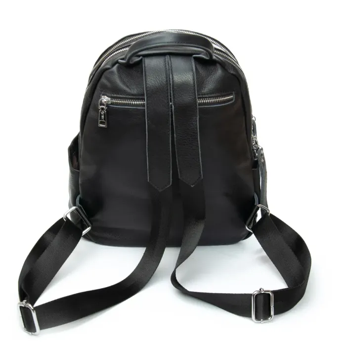 Сумка Женская Рюкзак кожа ALEX RAI 95518-9 black