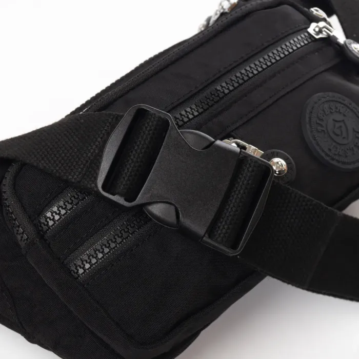 Сумка Женская Текстиль на пояс полиамид Jielshi ZT-002 black