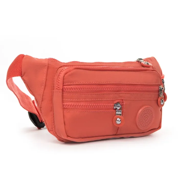 Сумка Женская Текстиль на пояс полиамид Jielshi ZT-002 orange
