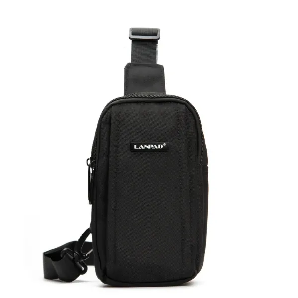Сумка Мужская На Плечо нейлон Lanpad 6043 black