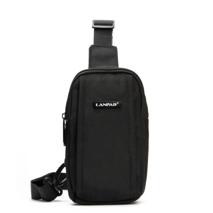 Сумка Мужская На Плечо нейлон Lanpad 6043 black