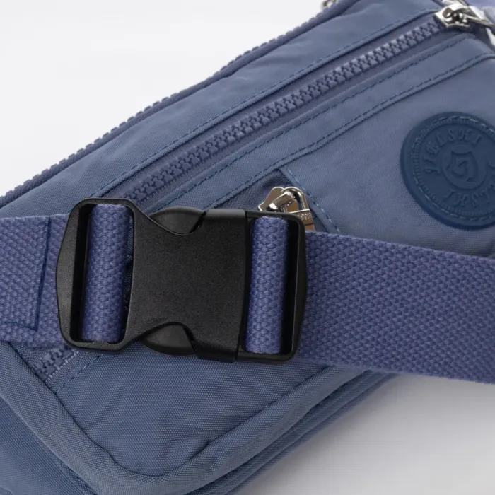 Сумка Женская Текстиль на пояс полиамид Jielshi ZT-002 l.blue
