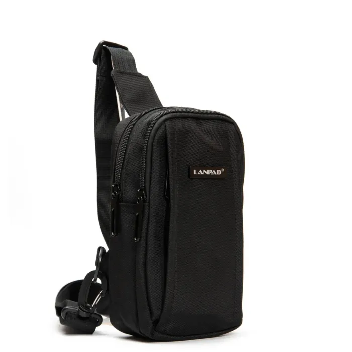 Сумка Мужская На Плечо нейлон Lanpad 6043 black